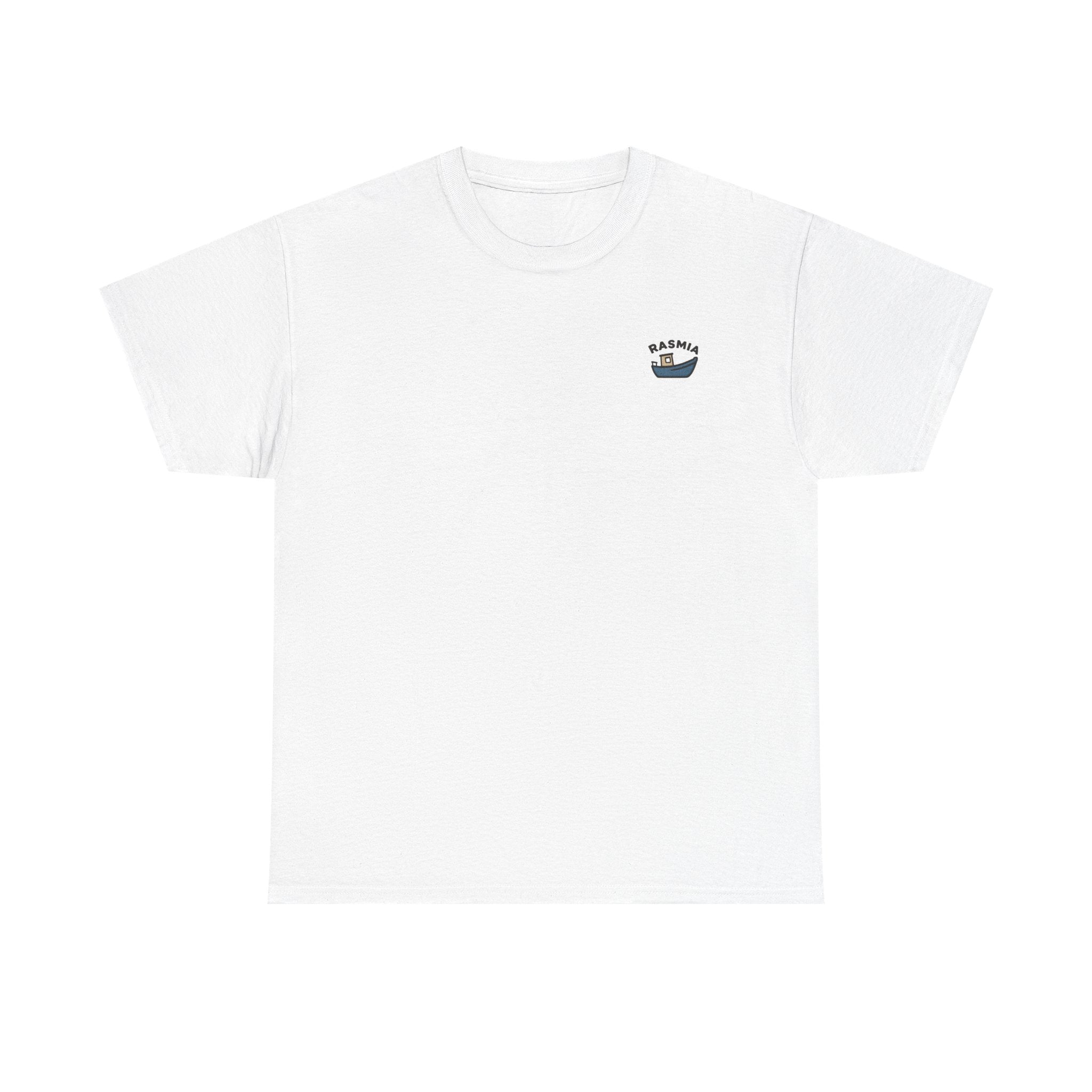 Barco Pesquero — "RASMIA" Minimal Retro Tropical T-Shirt