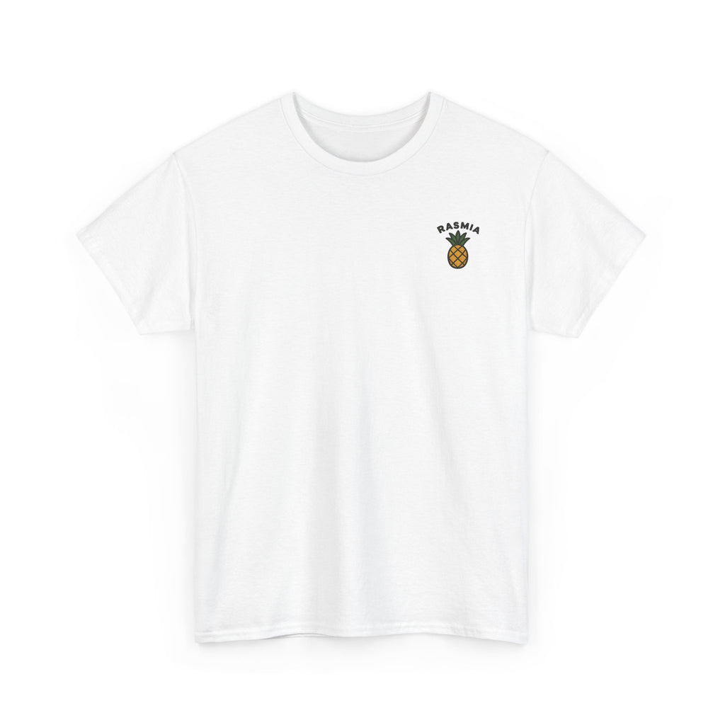 Piña — "RASMIA" Minimal Retro Tropical T-Shirt