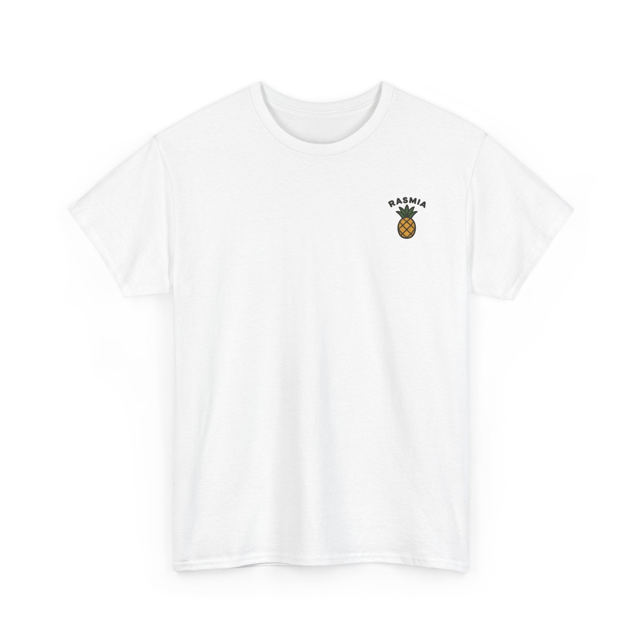Piña — "RASMIA" Minimal Retro Tropical T-Shirt