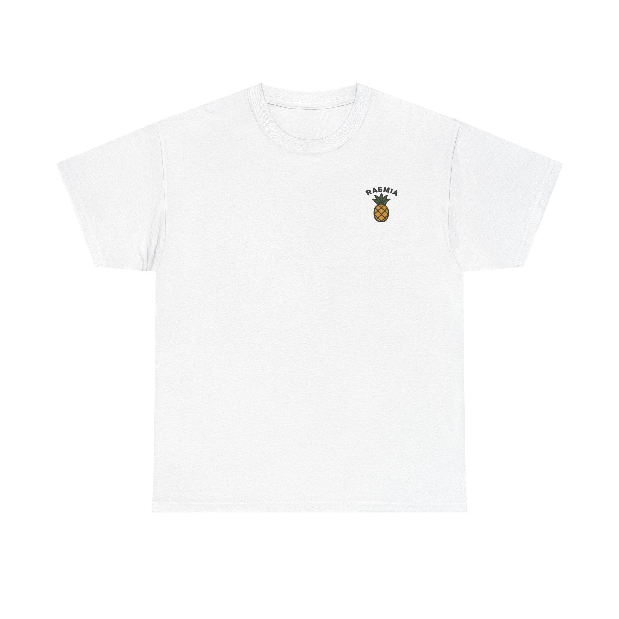 Piña — "RASMIA" Minimal Retro Tropical T-Shirt