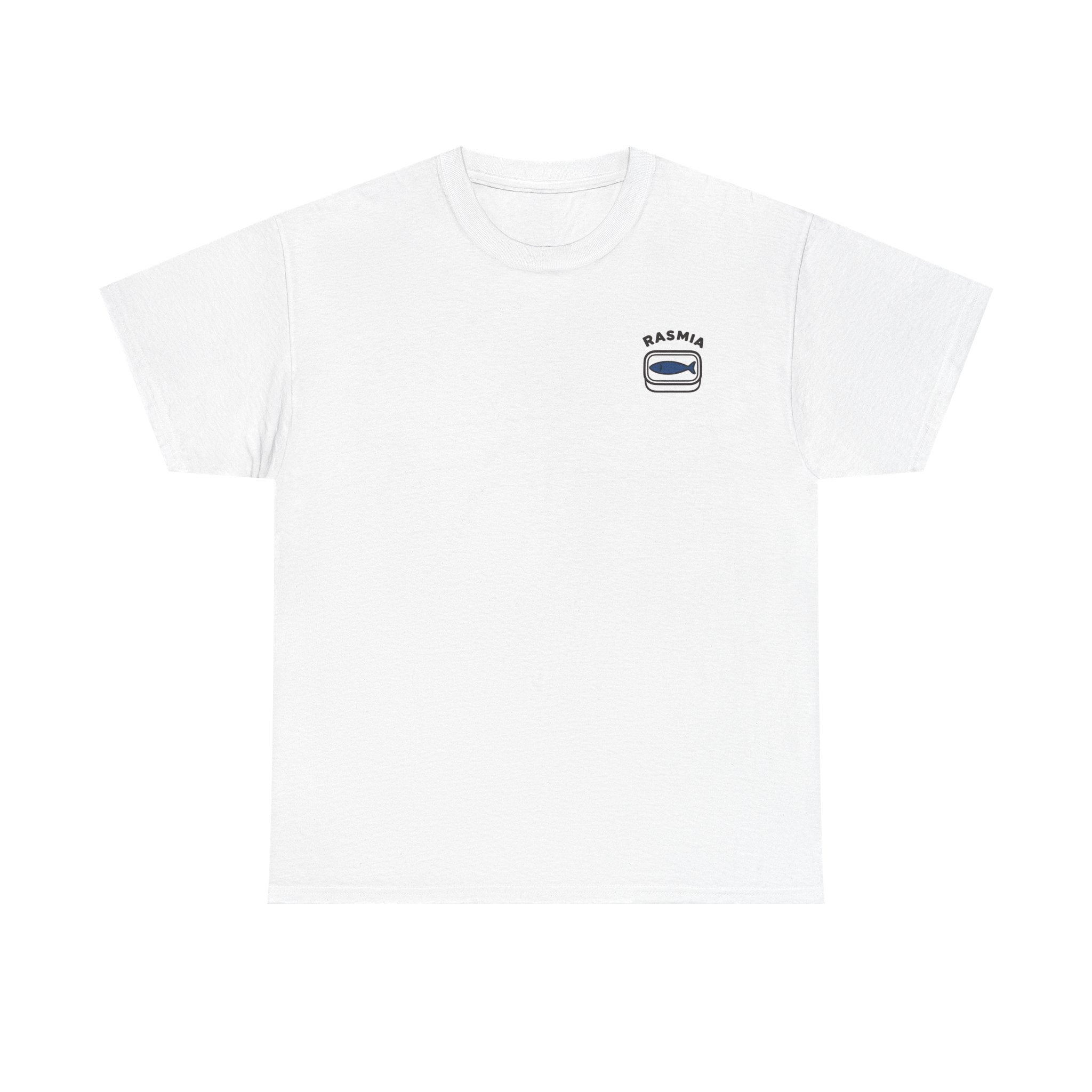Lata de Sardinas — "RASMIA" Minimal Retro Tropical T-Shirt