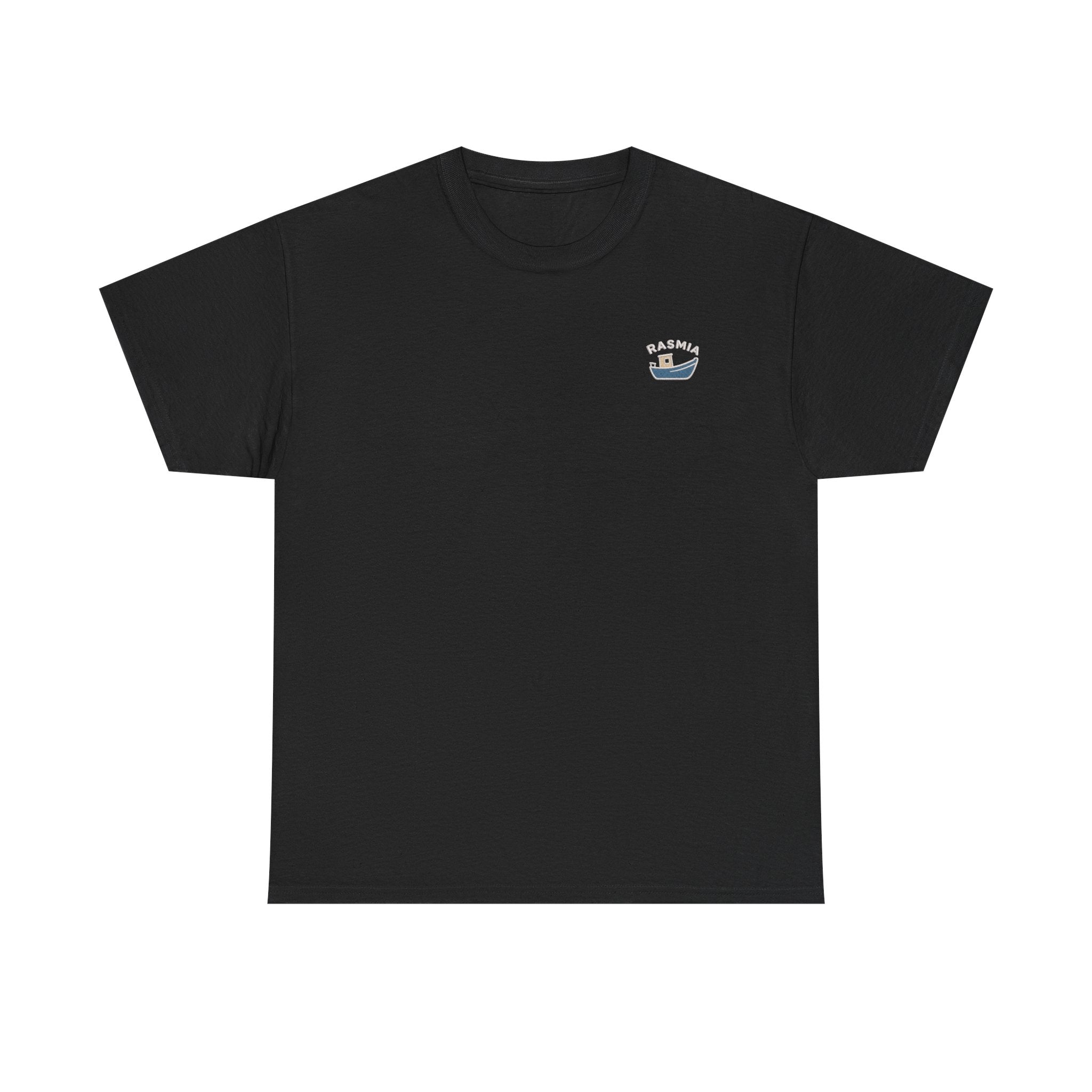 Barco Pesquero — "RASMIA" Minimal Retro Tropical T-Shirt